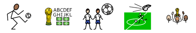 World Cup Widgit Symbols
