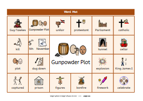 Gunpowder Plot Writing Frame - Page 2