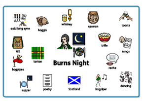 Burns Night Word Mat