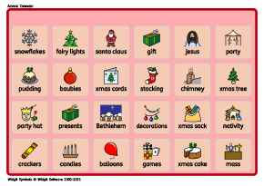 Widgit Symbols Christmas Pack