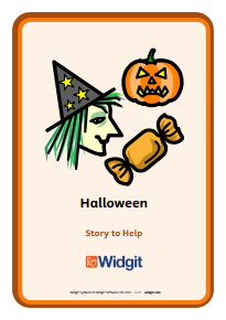 Halloween Story to Help Book Cover