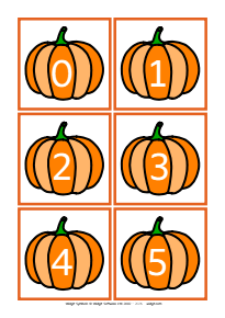 Pumpkin Numbers