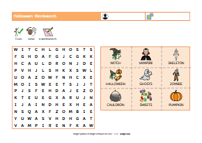 Halloween Wordsearch