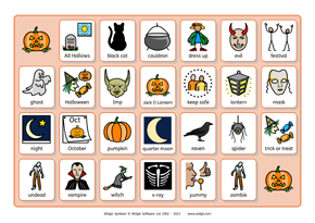 Halloween Wordmat