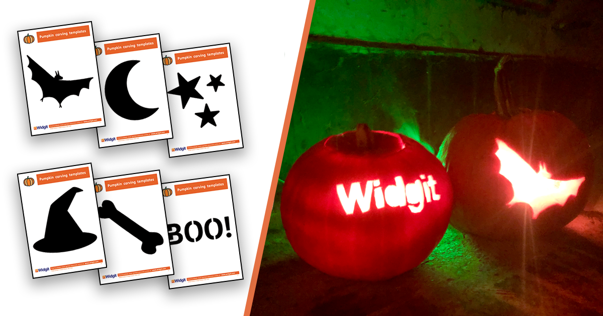 Widgit Pumpkin Stencils