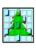 Symbol Advent Calendar Activity